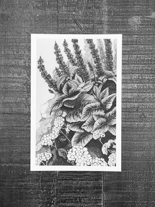 Flower Garden Art Print