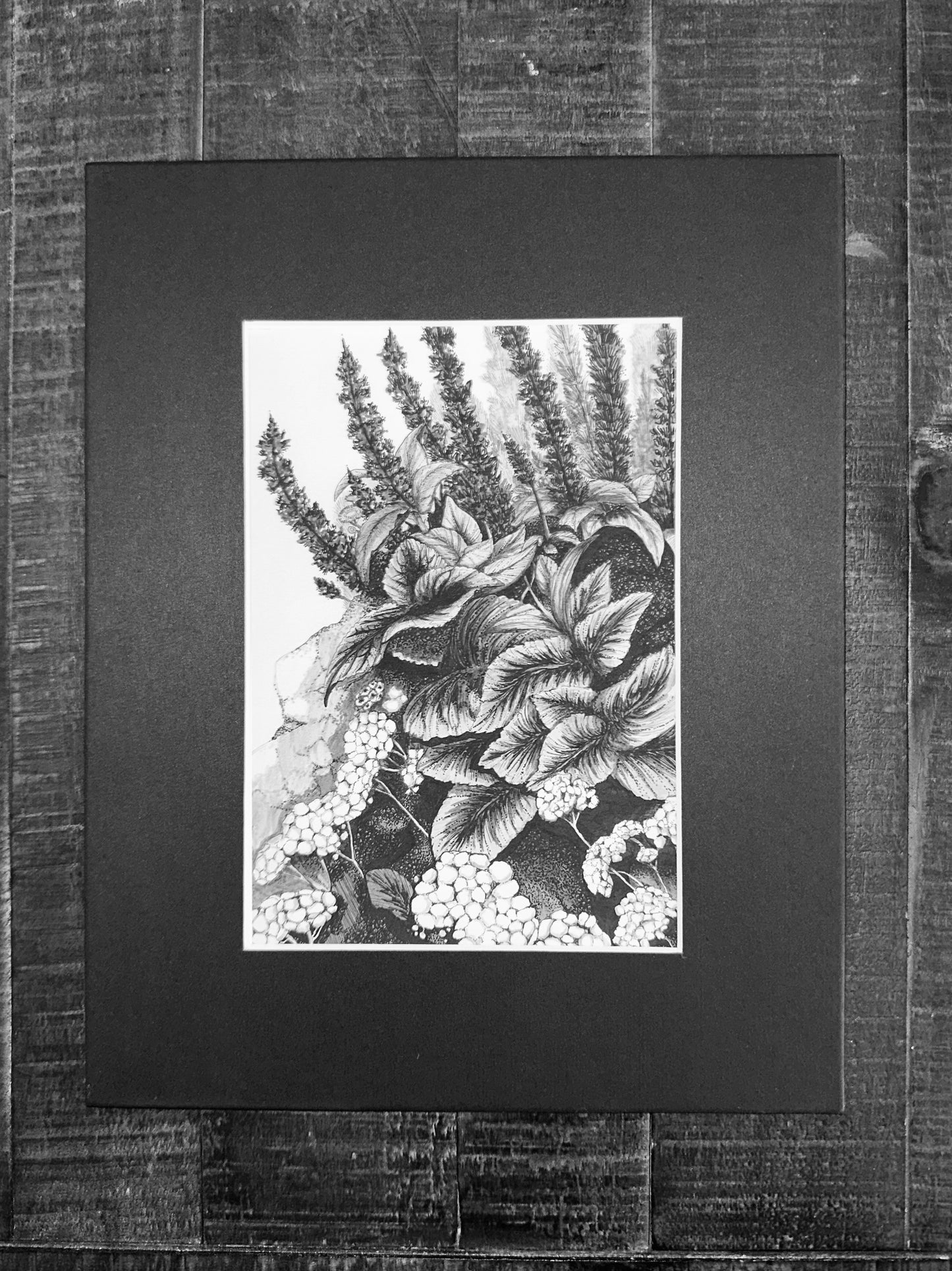 Flower Garden Art Print