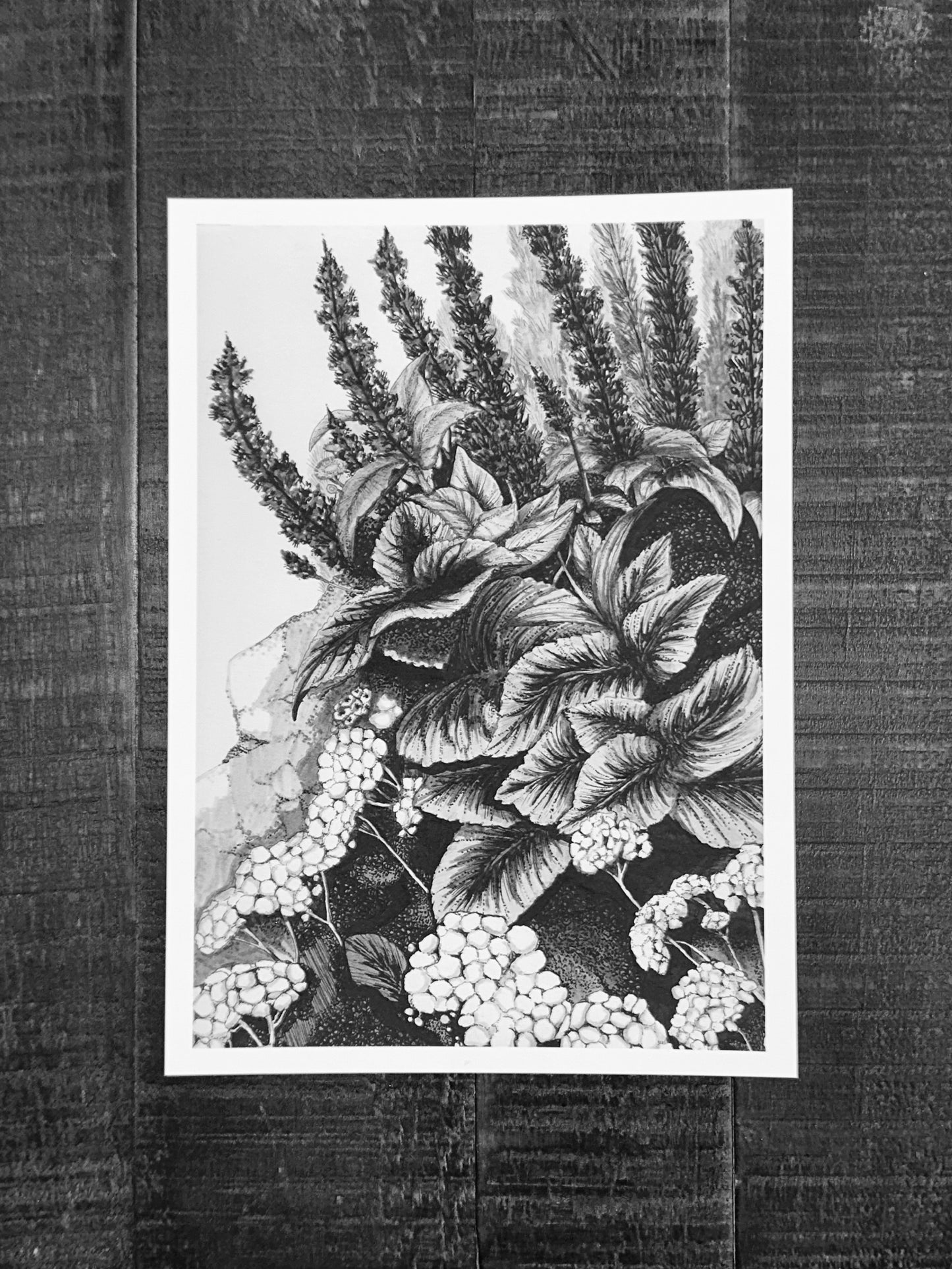 Flower Garden Art Print