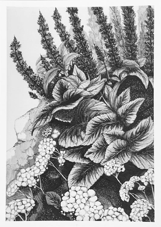 Flower Garden Art Print