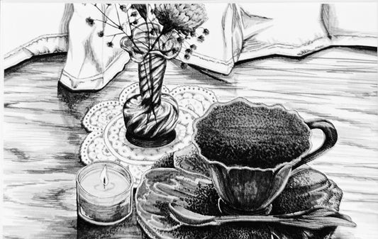 ‘Tea for one’ Art Print